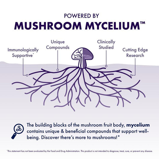 Organic Mushroom Mycelium Lion's Mane - 60 ct