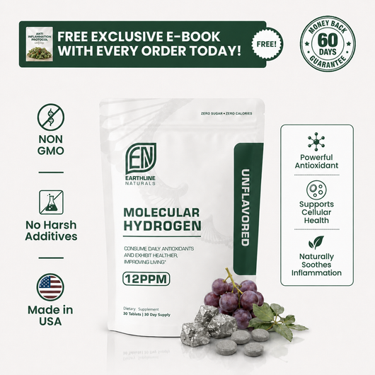 Earthline 12PPM Molecular Hydrogen Tablets