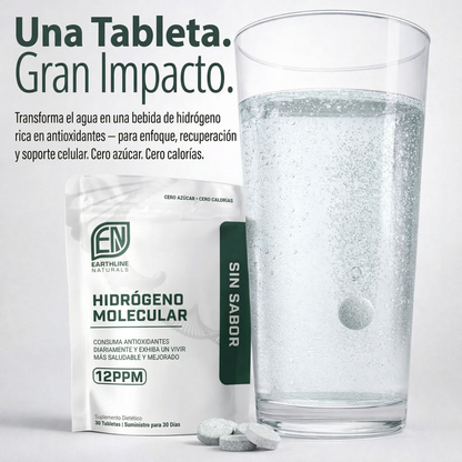 Pastillas de Hidrógeno Molecular Earthline