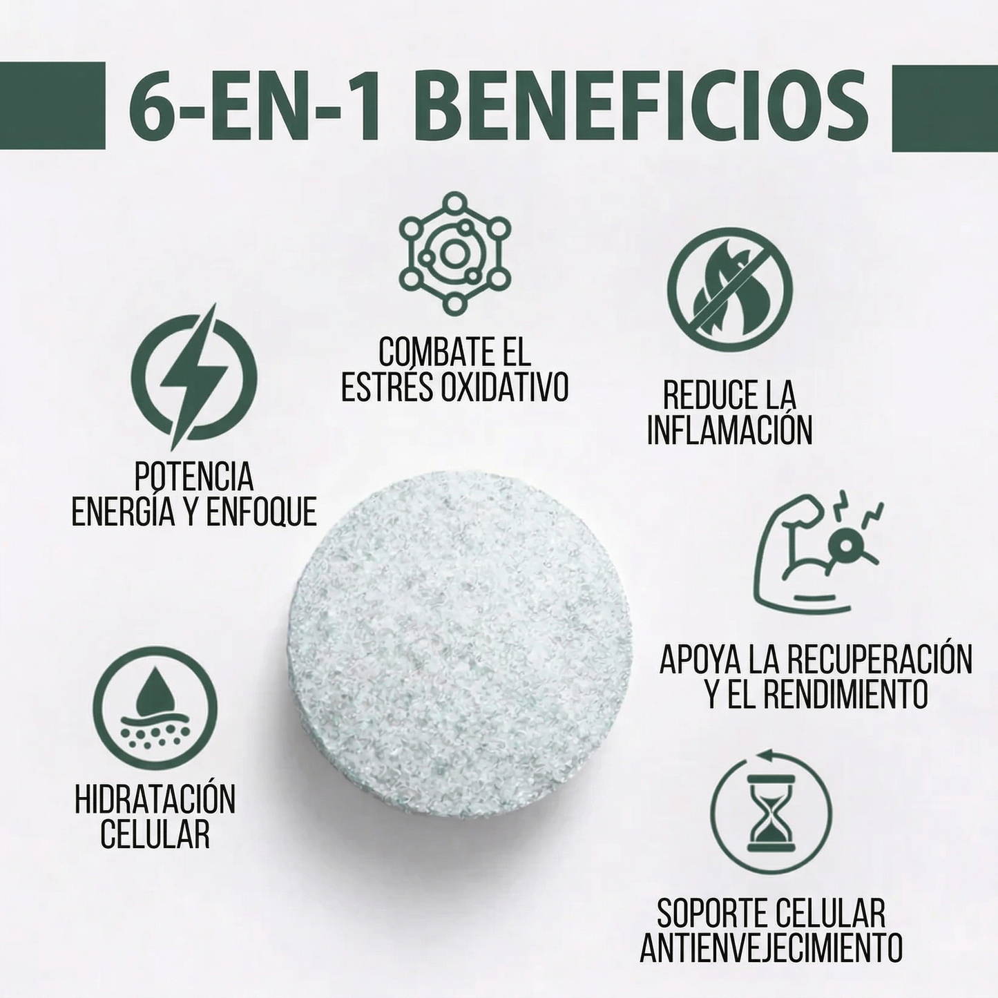 Pastillas de Hidrógeno Molecular Earthline